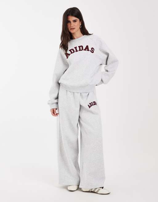 adidas Sportswear Sweatshirt in graumeliert, 4 von 4