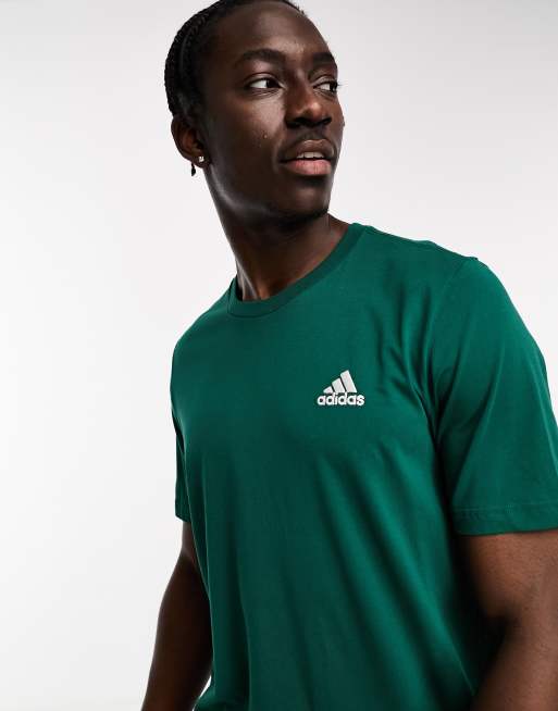 Dark green 2024 adidas t shirt