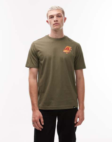 adidas Sportswear t-shirt with peanut butter and jelly graphic in white - view 1