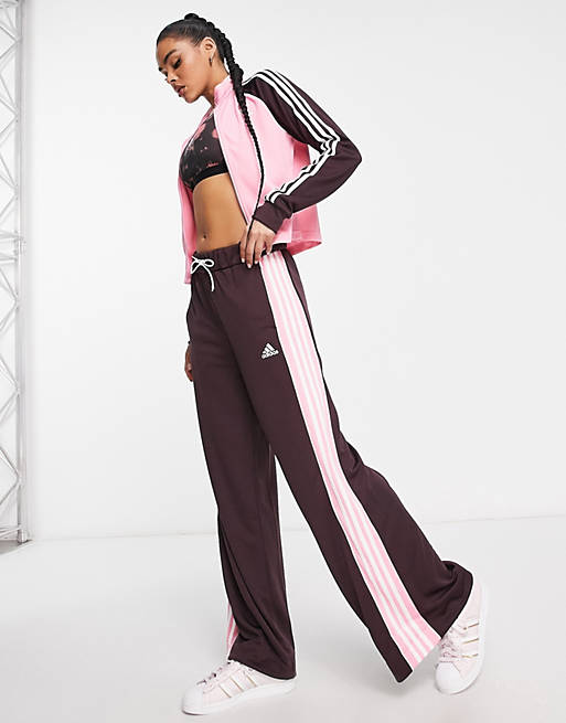 adidas Sportswear Teamsport tracksuit in pink ASOS