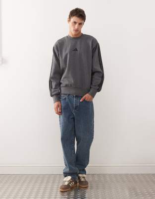 ADIDAS ORIGINALS ADIDAS SPORTSWEAR THREE STRIPE FLEECE SWEATSHIRT