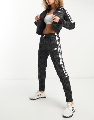 adidas - Sportswear Tiro - Joggers neri e multicolore