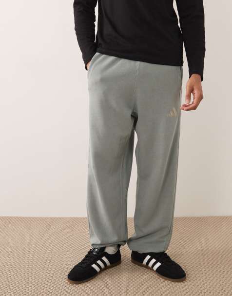 adidas Sportswear track pants in sage green - view 1