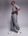 [adidas Originals] adidas Sportswear trackies in washed black L BLACK