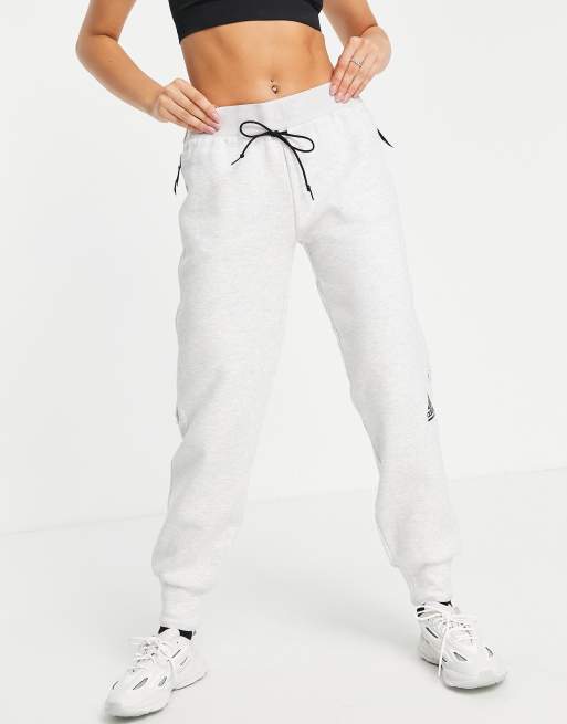 adidas Sportswear trackpants in light gray heather | ASOS