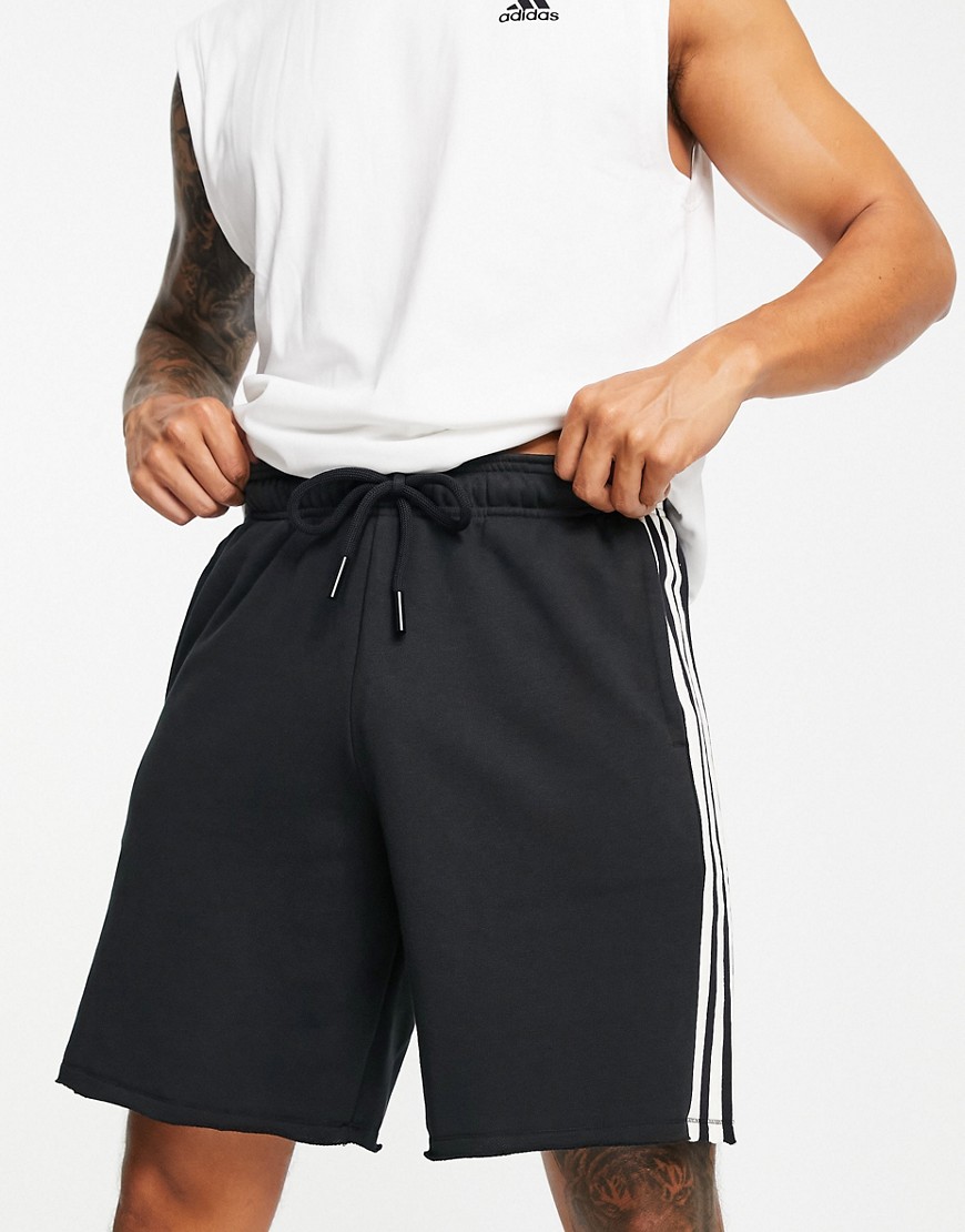 Adidas Sportswear training shorts in black