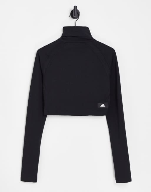 Adidas crop turtleneck sales