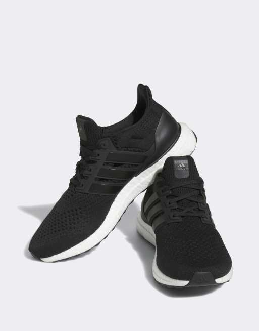 Adidas originals ultra boost black/blue/white sale