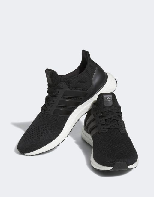 adidas Sportswear Ultraboost 1.0 running trainers in black and white
