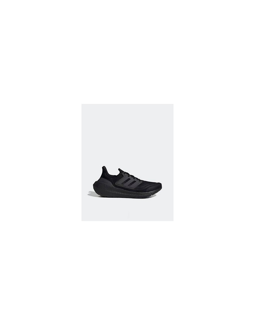 adidas Sportswear Ultraboost light running trainers in black