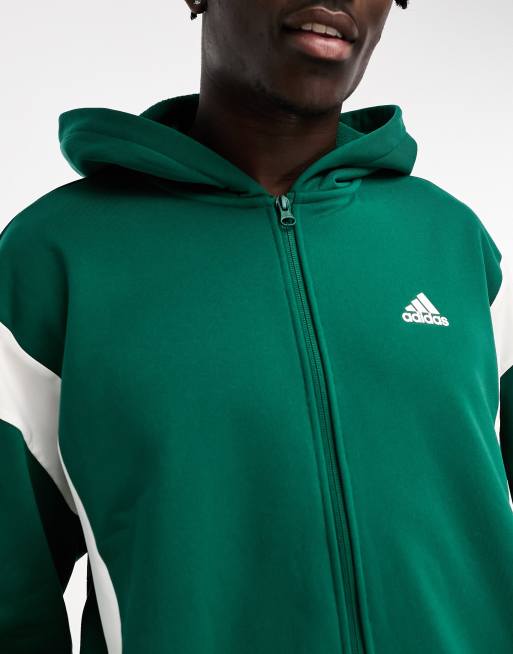 adidas Sportswear - Veste de survêtement - Vert foncé, 4 de 4