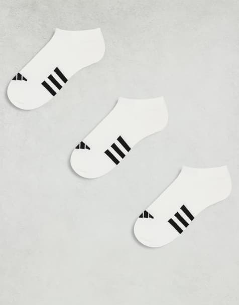 adidas – Sportswear – Vita träningsstrumpor med dämpning, 3-pack - view 1