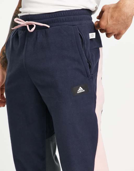 Adidas polar best sale fleece track pants