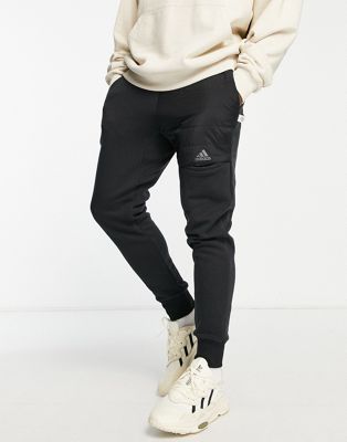 Adidas Sportswear Winter Commuter sweatpants in black - Click1Get2 On Sale