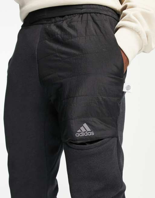 adidas Sportswear Winter Commuter sweatpants in black