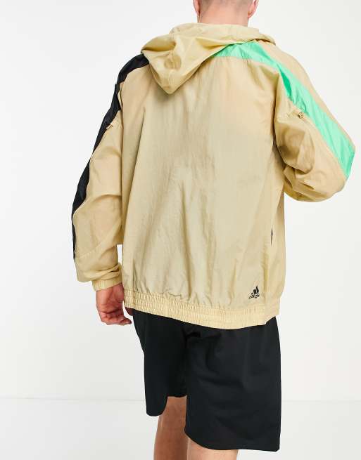 Packable 2024 windbreaker adidas