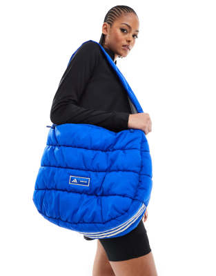 adidas performance adidas Sportswear x Moon Boot quilted bag in blue