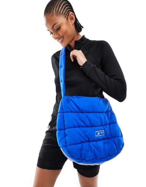 ☆Adidas x MOON BOOT☆Shopper Bag Blue adidas x Moon Boot Padded Blue Shopper Bag | Moon Boot®