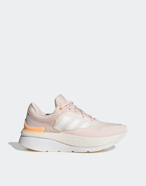 adidas Sportswear – Znchill – Sneaker in Rosa und Orange