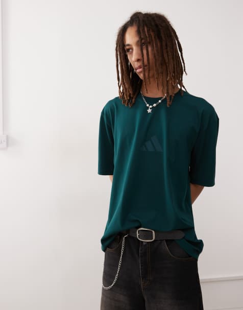 adidas Sportswear - Z.N.E. - Grøn T-shirt - view 1
