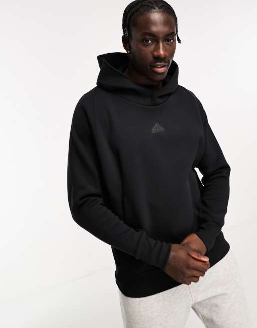 adidas Sportswear – Z.N.E. – Kapuzenpullover in Schwarz