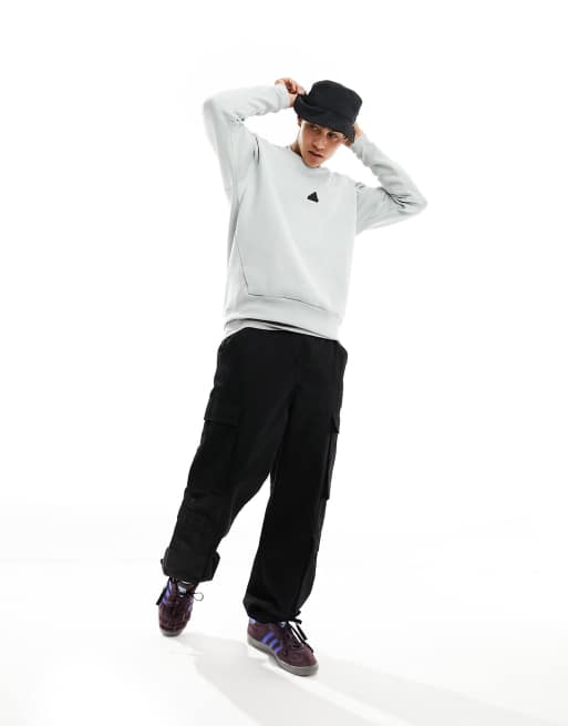 adidas - Sportswear - Z.N.E. - Sweatshirt in donker zilver
