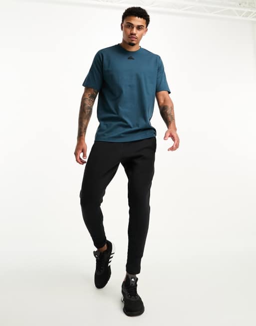 adidas Sportswear - Z.N.E - T-shirt blu scuro, 3 di 4