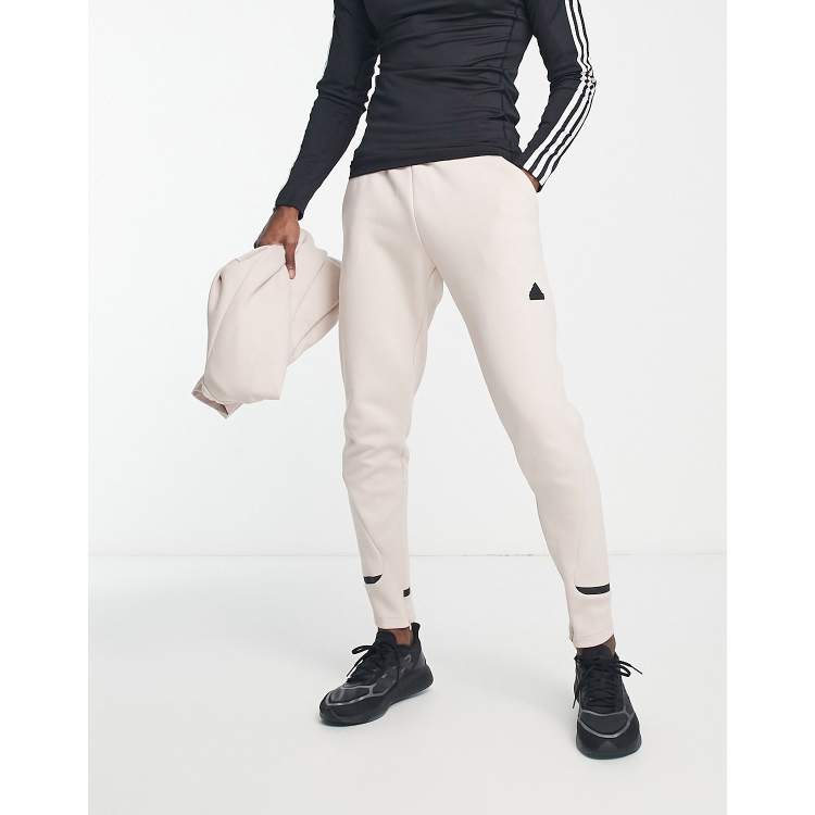 Tan on sale adidas joggers