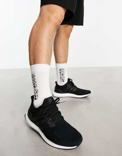 haak niet verwant blauwe vinvis adidas Sportwear ultraboost 1.0 sneakers in black | ASOS