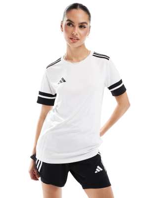 adidas - Squadra 25 - T-Shirt in Weiß