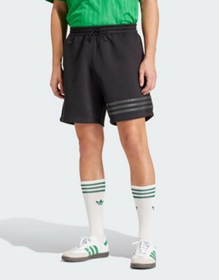adidas Originals Street Neuclassic shorts in black