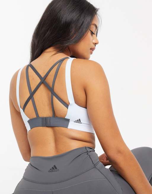 Buy adidas Womens Stronger For It Aeroready Alpha Sports Bra