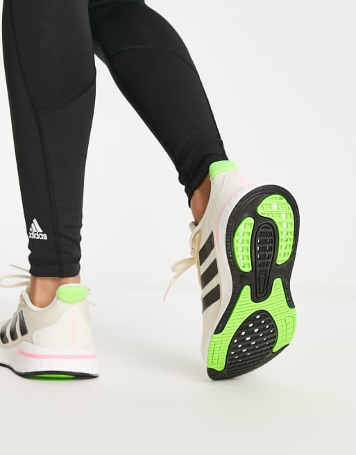 adidas - Supernova - Hardloopsneakers in wit, 4 van 4