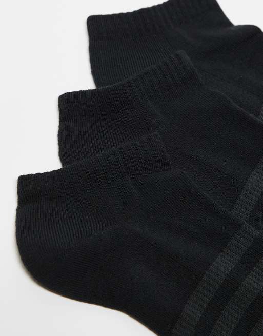 adidas – Svarta träningsstrumpor, 3-pack, 2 av 3