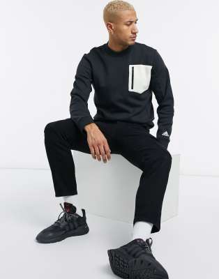 adidas borg jumper