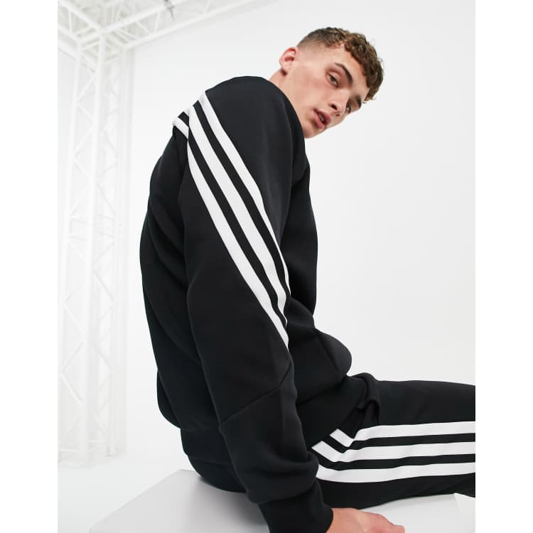 Adidas wrap sweatshirt hot sale