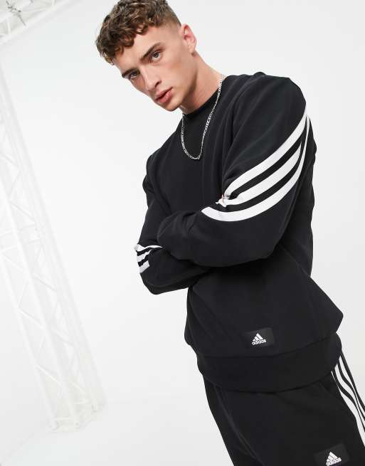 Adidas wrap crew outlet sweatshirt