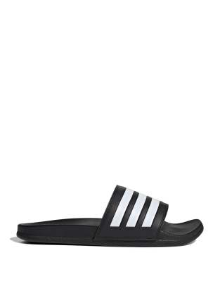 adidas Swim Adilette Comfort sliders in black - ASOS Price Checker