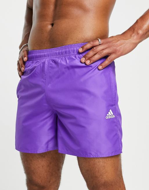 adidas Swim - Badge of sport - Short de bain à logo - Violet