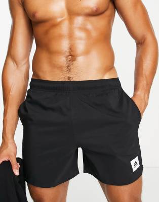 adidas Swim logo swim shorts in black - ASOS Price Checker