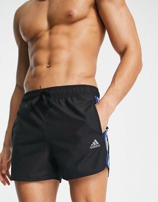 adidas Swim shorts in black and grey