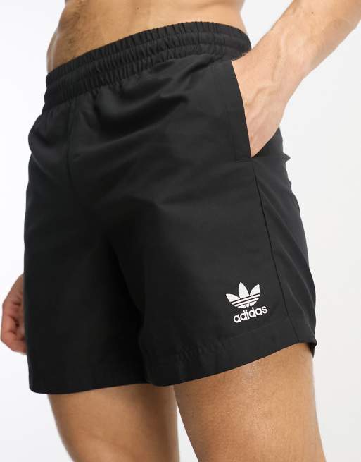 White adidas swim store shorts