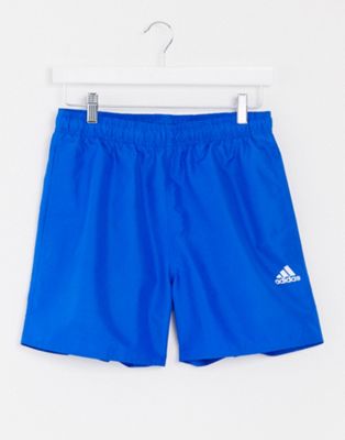 royal blue adidas shorts