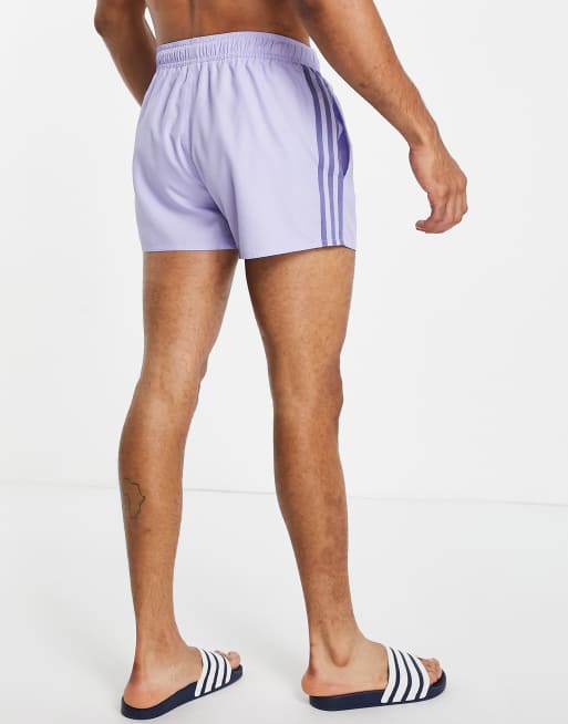 adidas purple swim shorts