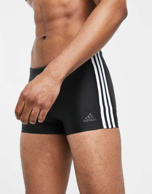 adidas - Swim - Zwemshort met 3-Stripes in zwart, 3 van 4