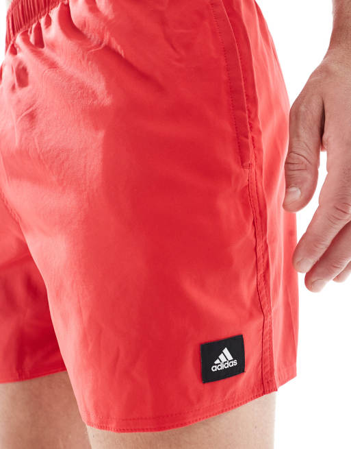 adidas Swimming – Badeshorts in Rot ASOS