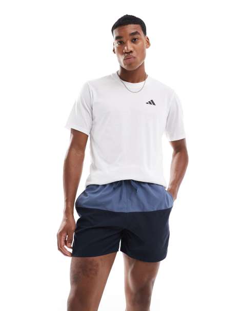 adidas Swimming – CLX – Badeshorts in Blau mit Blockfarben-Design - view 1