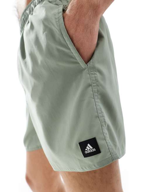 adidas Swimming – Srebrnozielone szorty kąpielowe, 2 z 5