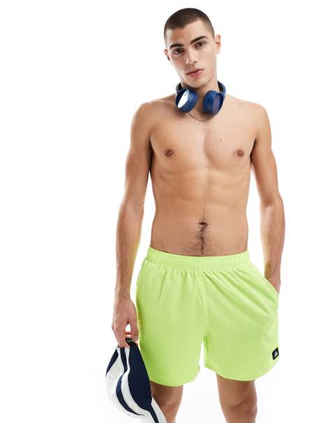 adidas Swimming Swim shorts in lime green - view 1