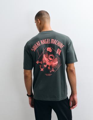 Adidas Vert T-Shirt Climacool Fun - Immagine 2